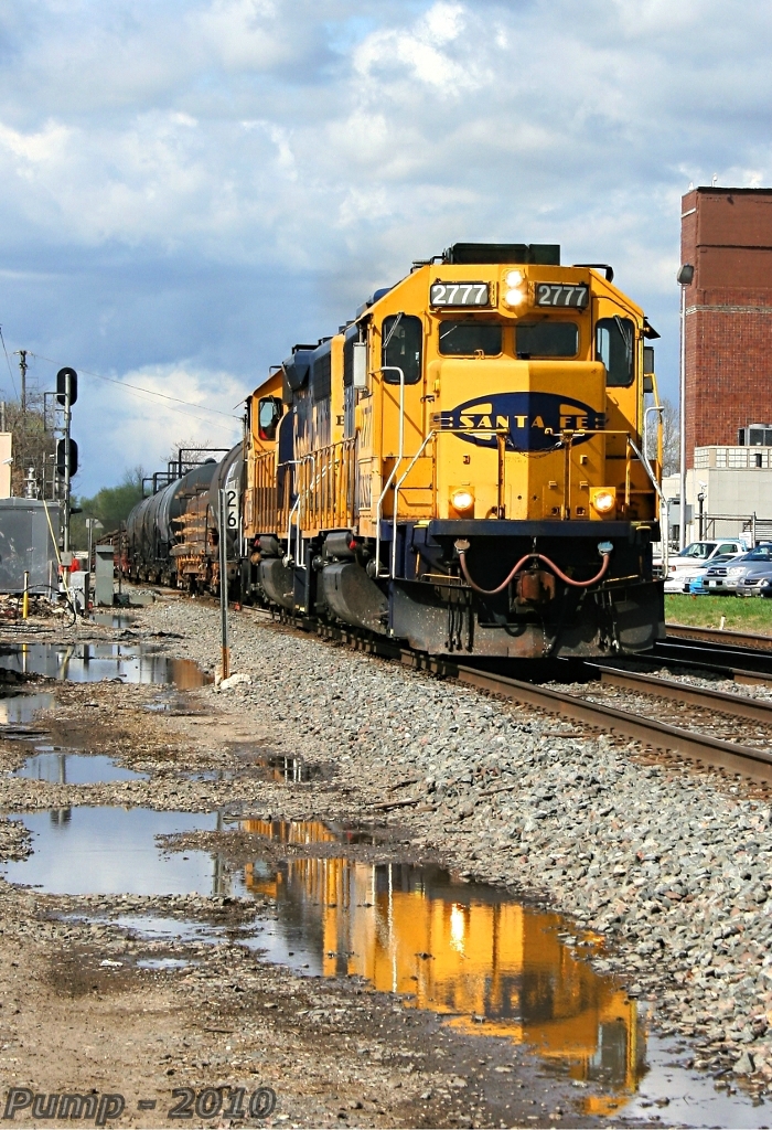 Westbound BNSF Local Train